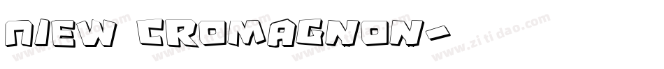 Niew CroMagnon字体转换